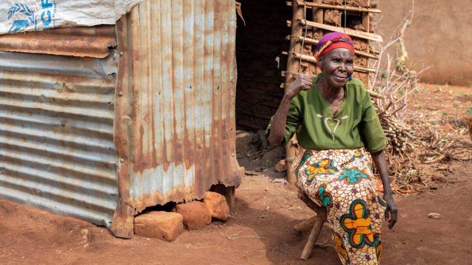 Helena Ntakirabutimana, 72, first fled Burundi in 1972 and again in 2015, before returning in 2020. 