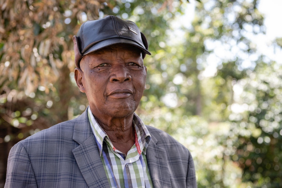 Uganda. Portrait of Moses Mwanga Kapchekwengu