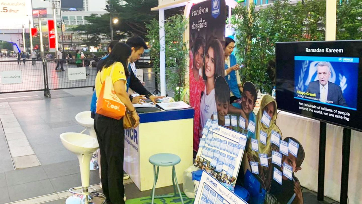 World Halal Fest@ Central World 5 – 8 March 2020 ©UNHCR