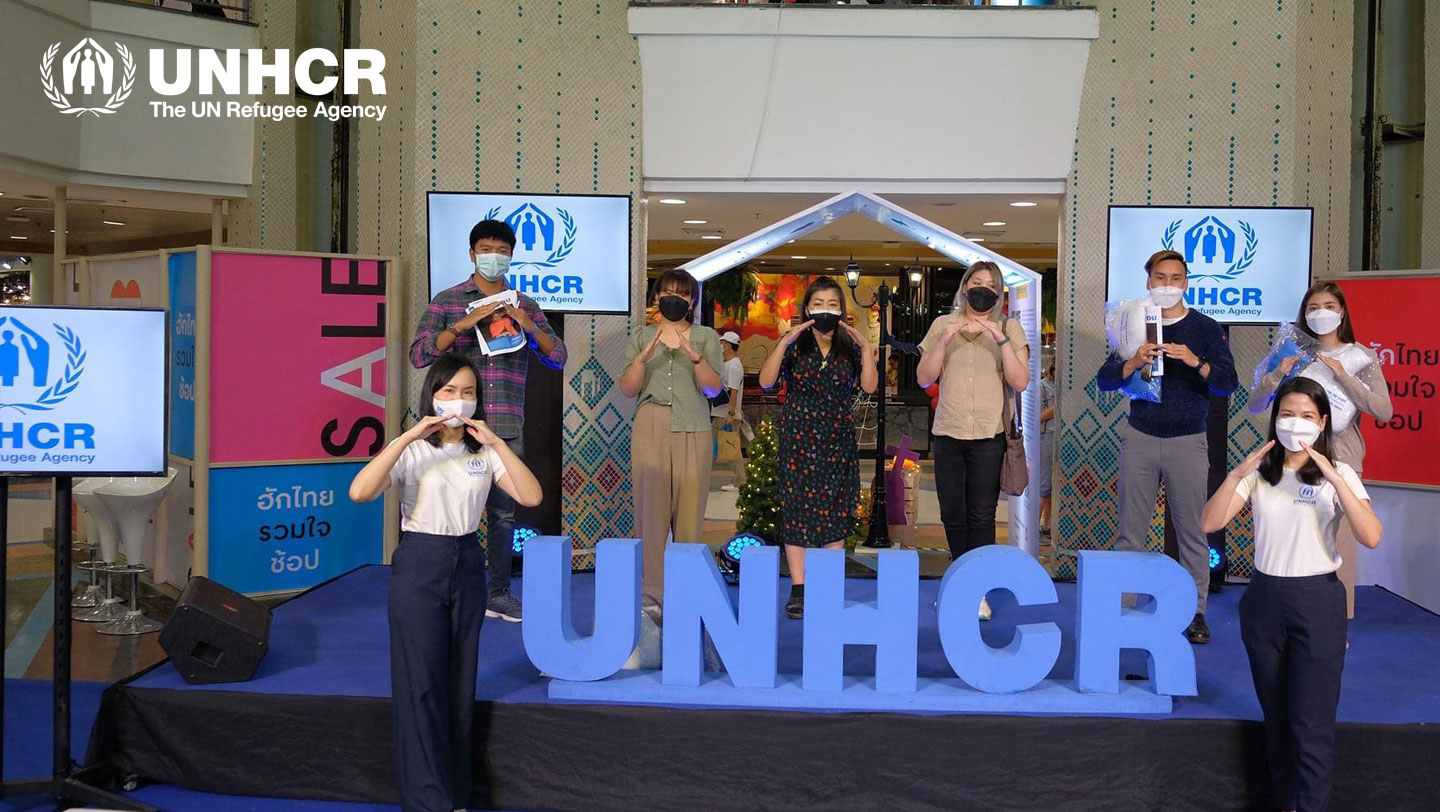 UNHCR Family Reunion ณ ศูนย์การค้าเซ็นทรัล พลาซา เชียงใหม่ แอร์พอร์ต วันที่ 22 - 28 ตุลาคม 2564 © UNHCR/ Chaiyapong Meesilp