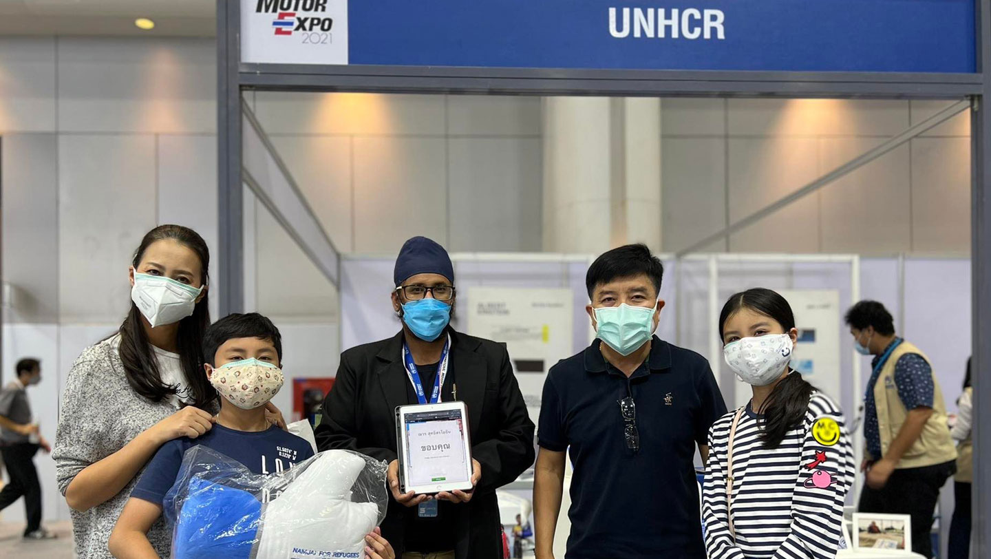 Motor Expo 2021 at Impact, Muang Thong Thani 1 – 12 December 2021 ©UNHCR