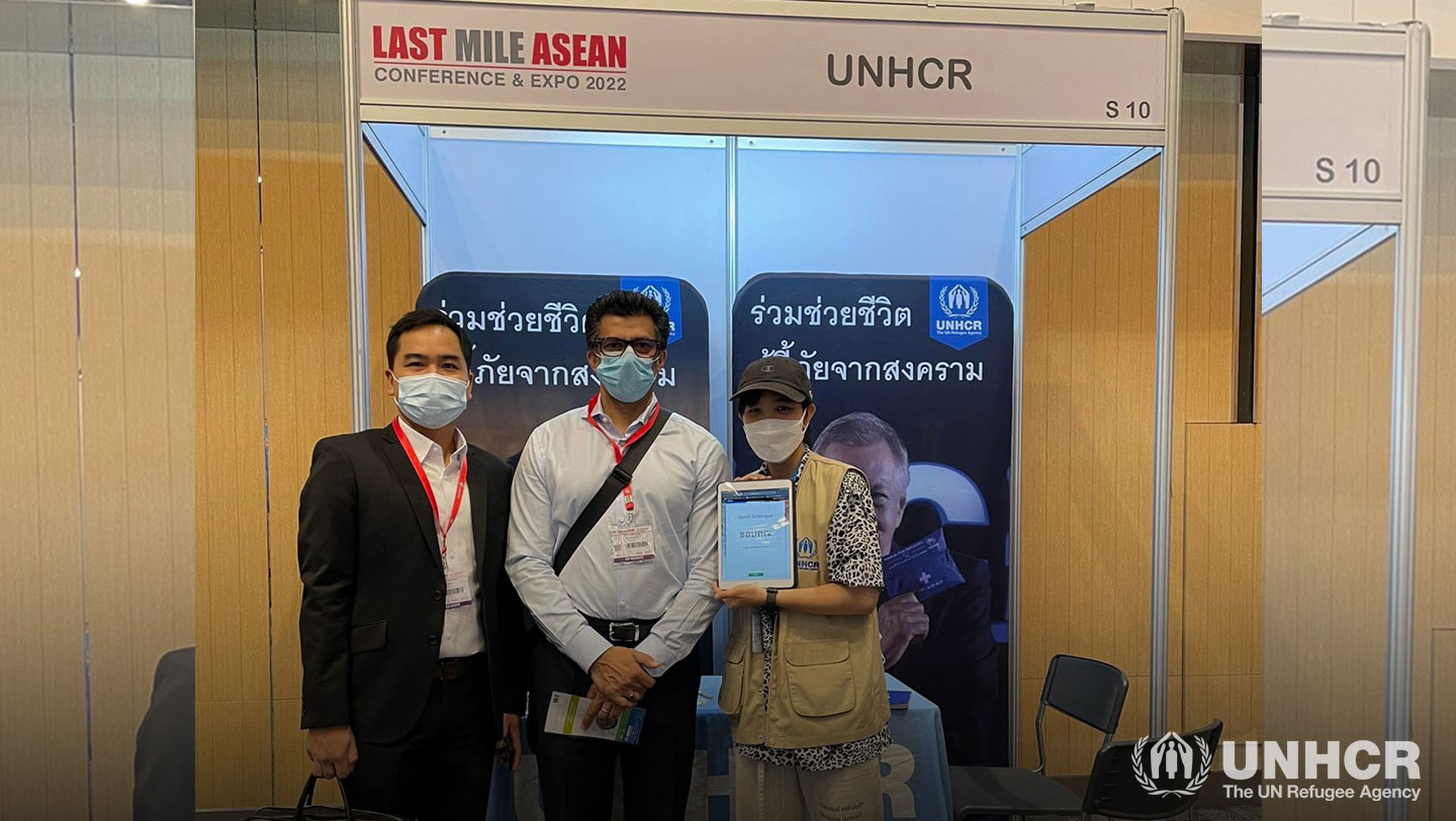 Last Mile Asean Conference & Expo 2022 at Bitec Bangna 1 – 2 March 2022 ©UNHCR