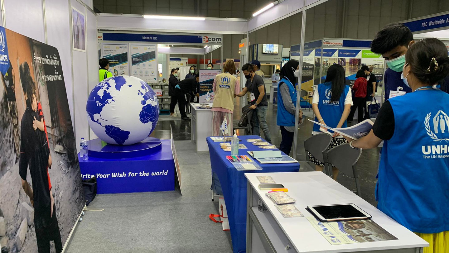 Asia Warehousing show 2022 at Bitec Bangna 25 – 27 July 2022 © UNHCR