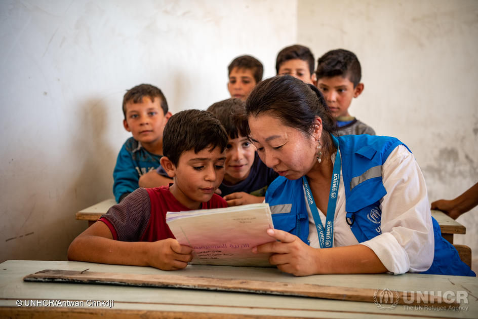 Syria. UNHCR teams travel long distances to newly accessible areas to reach the most vulnerable in Aleppo