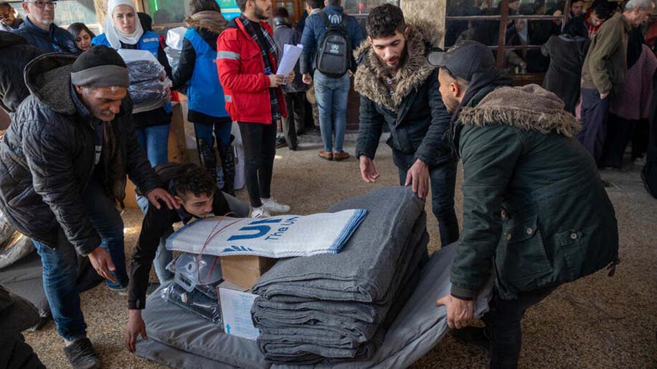 聯合國難民署：敍利亞有超過500萬人在地震後急需容身之所