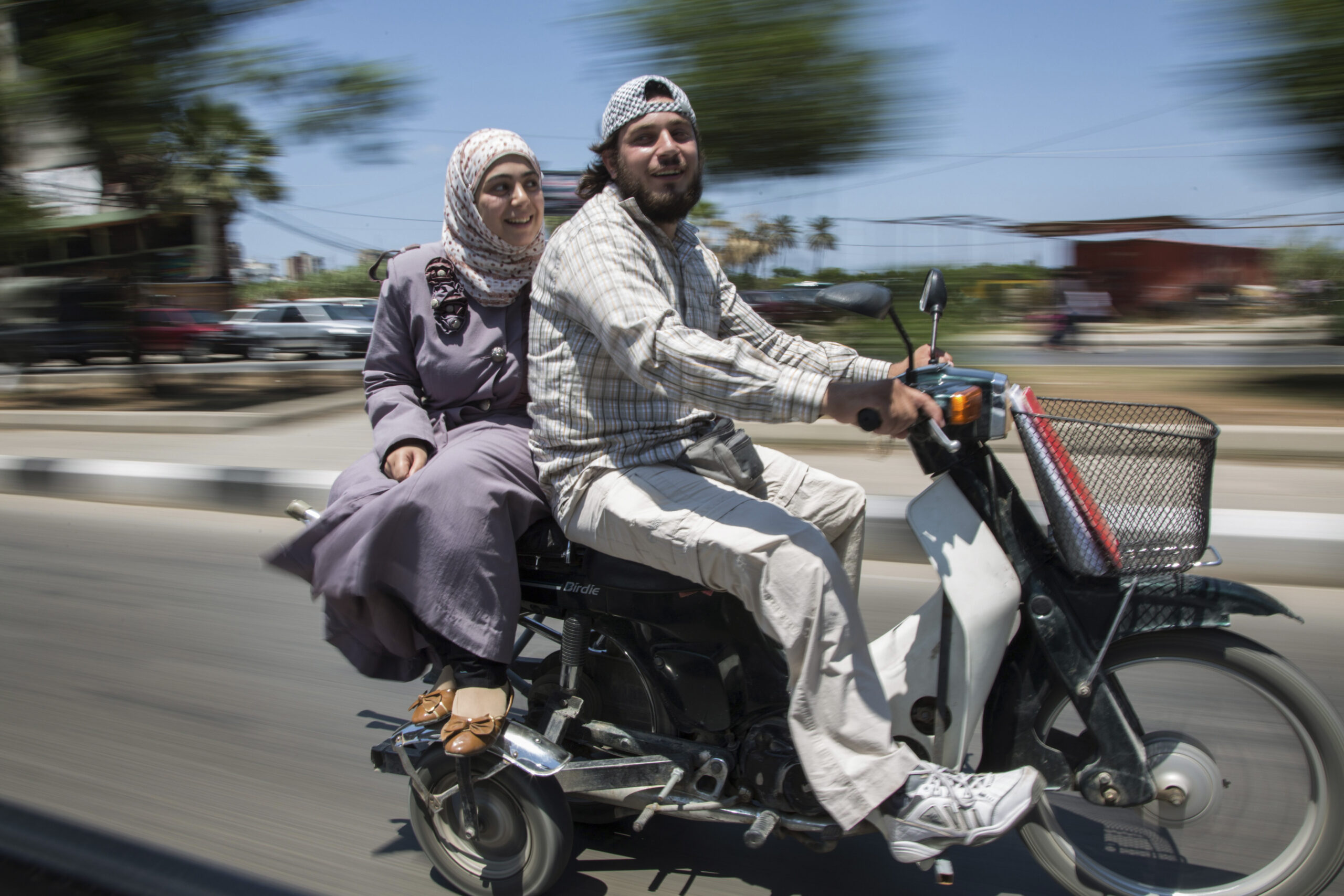 Ahmad, een Syrische vluchteling in Libanon, en zijn vrouw Lazmiah. UNHCR / A. McConnell