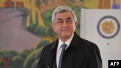 Armenian President Serzh Sarkisian's Republican Party won 58 of the 105 seats in parliamentary elections on April 2.