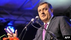Milorad Dodik, the president of Bosnia-Herzegovina's Republika Srpska entity. 
