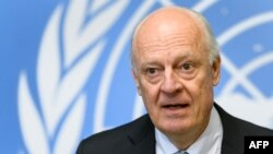 UN Syria envoy Staffan de Mistura (file photo)
