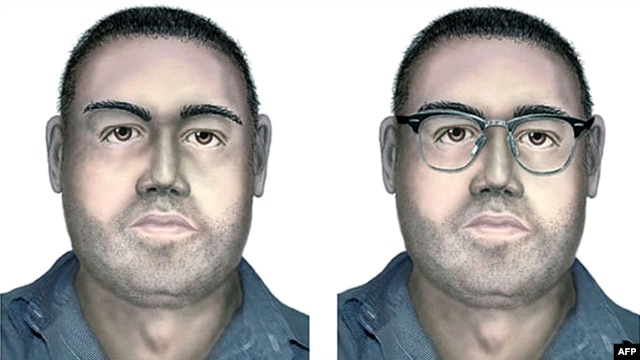 A composite portrait of the suspected accomplice of a man who blew himself up near a bus packed with Israeli tourists at Burgas airport.