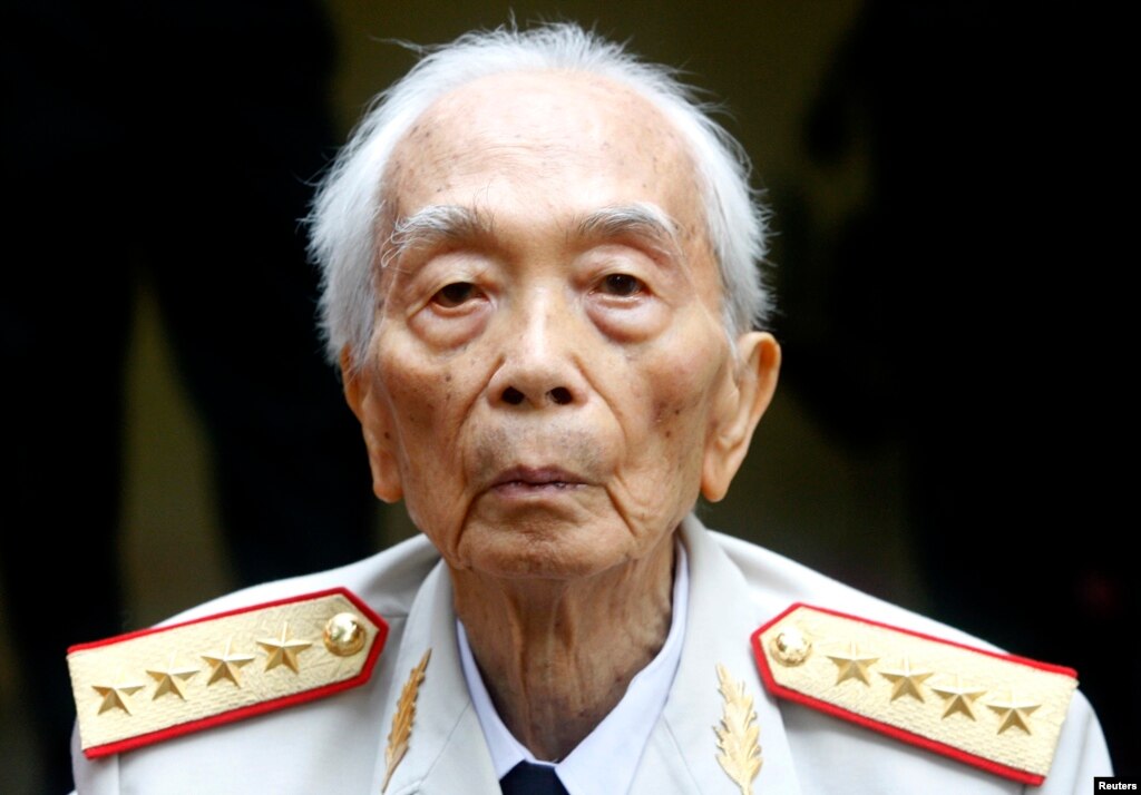 General Vo Nguyen Giap in Hanoi in 2008