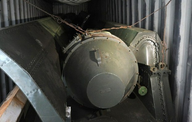 Weapon parts found aboard North Korea's Chong Chon Gang at Manzanillo Harbor in Panama on July 16, 2013.