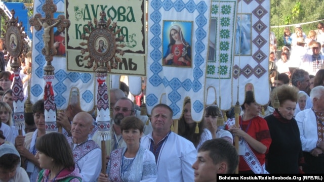 Nearly one tenth of Ukraine's population belongs to the Ukrainian Greek Catholic Church. (file photo)
