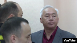 The official declined to comment on the possible release of recently jailed land-reform protesters and the chairman of the Kazakh Journalists' Union, Seitqazy Mataev (pictured).