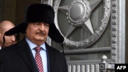 Libyan military commander Khalifa Haftar