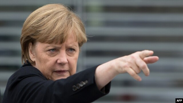 German Chancellor Angela Merkel says Russia needs an active civil society to flourish.