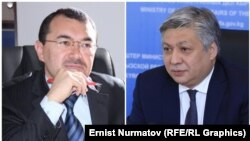 Kylychbek Sultan (left) and Erlan Abdyldaev have both been dismissed by President Sooronbai Jeenbekov.