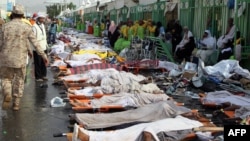 Over 2,400 pilgrims are believed to have been crushed to death in a stampede in September 2015 during the hajj in Mina, Saudi Arabia.