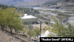 The Shughnon border post of Tajikistan's Badakhshan region (file photo)