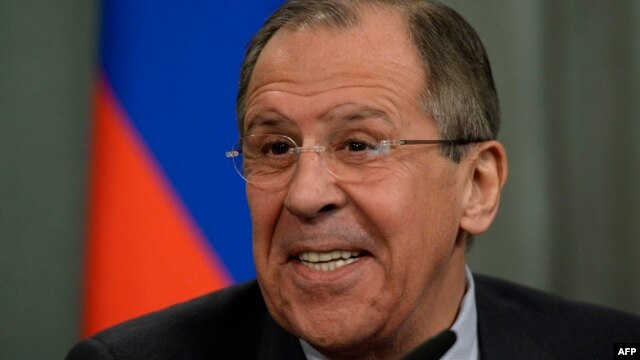 Russian Foreign Minister Sergei Lavrov 