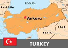 Turkey - Map, undated