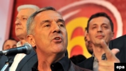 Montenegrin Prime Minister Milo Djukanovic suggested Russia was behind an alleged coup attempt on election day.