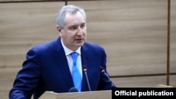 Russian Deputy Prime Minister Dmitry Rogozin is among those included on the sanctions list. (file photo)