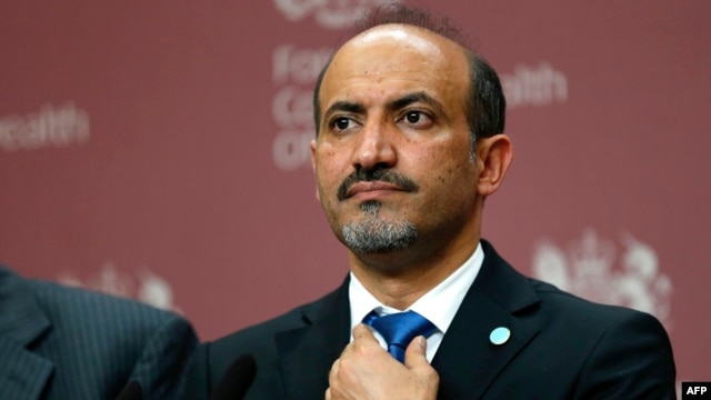 Syrian National Coalition leader Ahmad al-Jarba