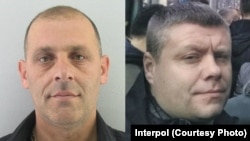Predrag Bogicevic (left) and Nemanja Ristic (right) have been arrested in Serbia on suspicion of involvement in an alleged plot to overthrow Montenegro's government,