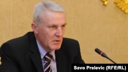 Stojanovic Slavko, head of the Montenegrin police (file photo)