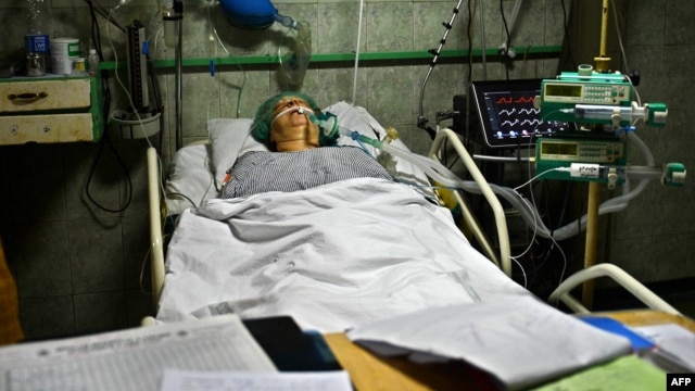 Aid worker Bargeeta Almby is recovering from surgery at a hospital in Lahore.