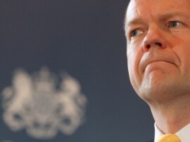 U.K. Foreign Secretary William Hague (file photo)