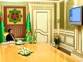 Turkmen President Gurbanguly Berdymukhammedov: on the line with his exiled political opponents?