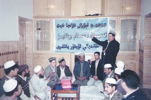 Omer Khan observes the 12th anniversary of the Ghulja Massacre, Feb. 5, 2009.