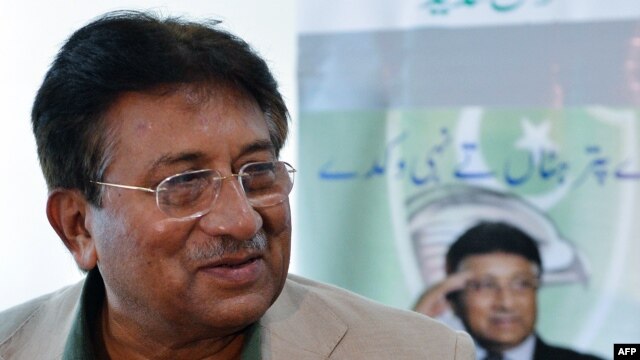 Pakistan's former military ruler Pervez Musharraf (file photo)