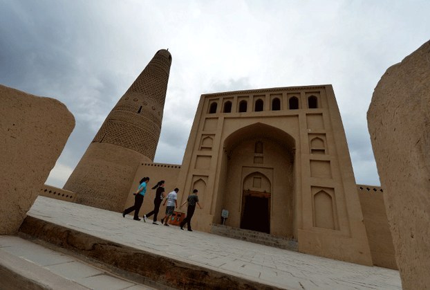 A mosque in Turpan city in Xinjiang, June 27, 2013.
