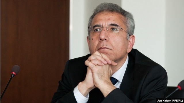 Jailed Azerbaijani lawyer Intigam Aliyev (file photo)