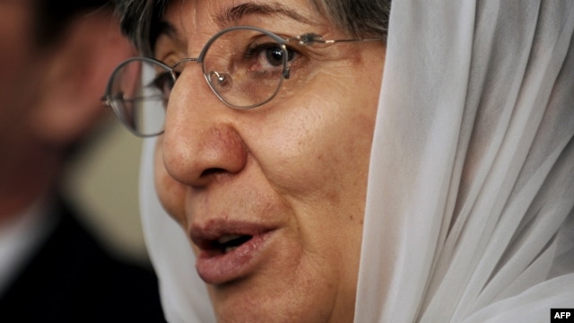 Afghan women's role and participation in the negotiations with the Taliban has been largely 'invisible,' says Sima Samar, Afghanistan's former minister of women's affairs.