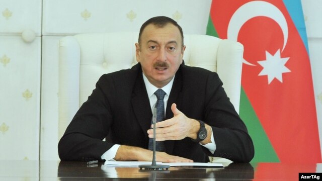 Azerbaijani President Ilham Aliyev (file photo)