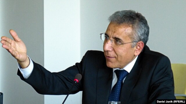 Azerbaijani human rights activist and lawyer Intigam Aliyjev (file photo)