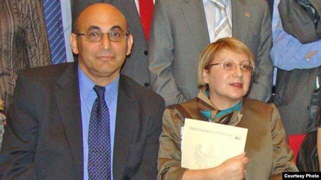 Arif (left) and Leyla Yunus are among the dozens of human rights defenders, political and civil activists, journalists, and bloggers arrested or imprisoned in the last year.