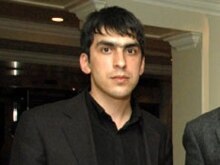 Azerbaijan - Aqil Khalil, Azadliq newspaper reporter, Baku, 07Apr2008