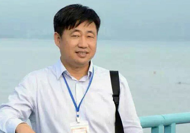 Detained Chinese rights lawyer Xie Yang, in undated photo.