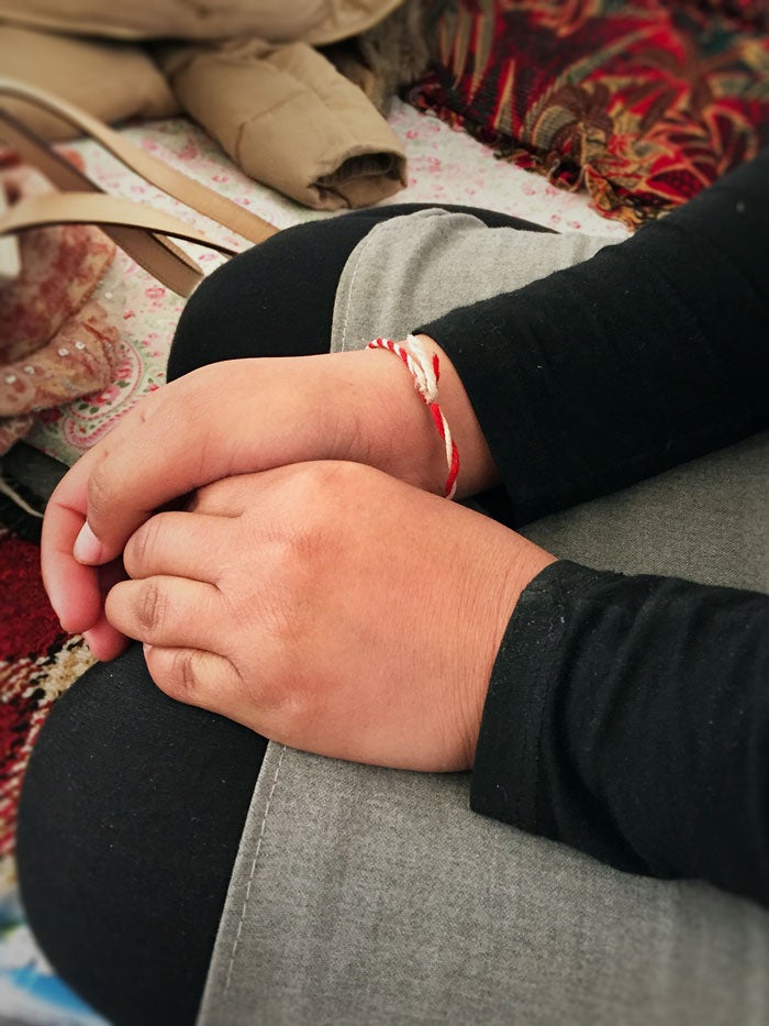 'Noor, 16, said an ISIS fighter raped her multiple times during two months in captivity. Deeply traumatized, she is one of the few Yezidi girls getting regular psychosocial treatment.