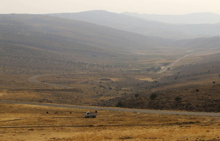 A general view of Mount Sinjar in northern Iraq August 13, 2014.