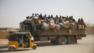 Migrants making their way from Niger to Europe via Libya (Source: Reuters)