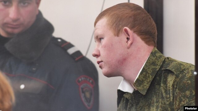 Valery Permyakov appears in court in January.