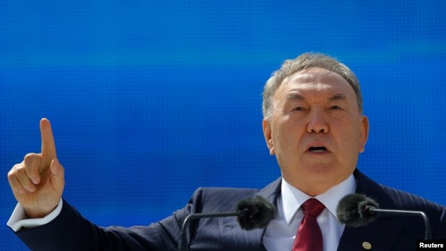 Kazakh President Nursultan Nazarbaev was quoted by his official website as telling security chief Vladimir Zhumakanov that in the course of the continuing manhunt, suspects 'should be eliminated in the case of armed resistance.'