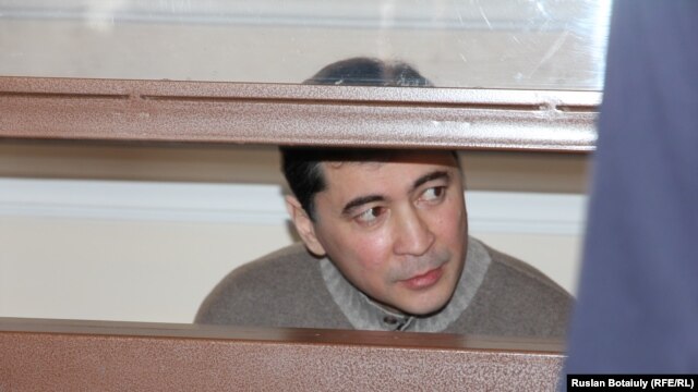 Murat Ospanov during his trial on February 13, when the court ordered him to pay a $6 million fine.