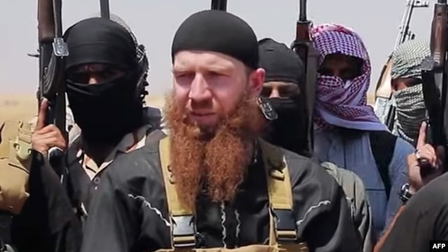 Tarkhan Batirashvili (aka Umar al-Shishani) held 'top military positions' within Islamic State and led 'a number of attacks' over the past several years, the U.S. Treasury Department's statement says.